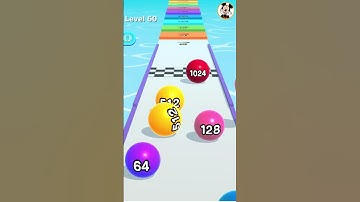 Ball Run 2048 Android,iOS Gaming Level 60 61