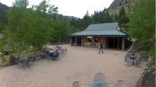 Visitors Center Patio - Georgetown Loop Railroad Colorado Historic Train