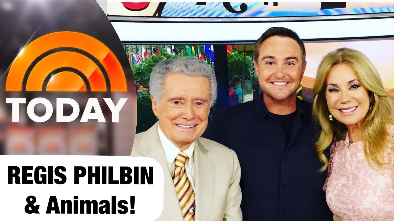 Regis Philbin & Animals on Today Show!