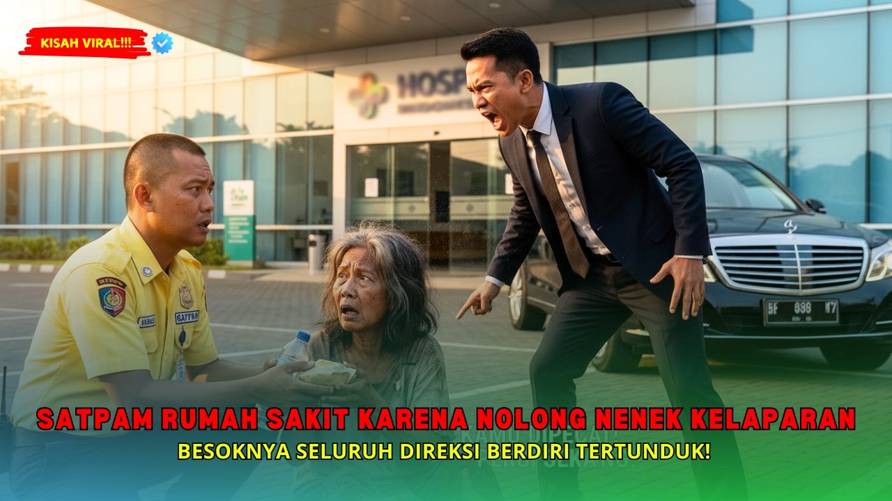 SATPAM RUMAH SAKIT INI DIPECAT, KARENA DIANGGAP MEMALUKAN SIFATNYA… 24 JAM KEMUDIAN SEMUA BERBALIK!