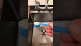 Bio-Clean the drains at the end of the day