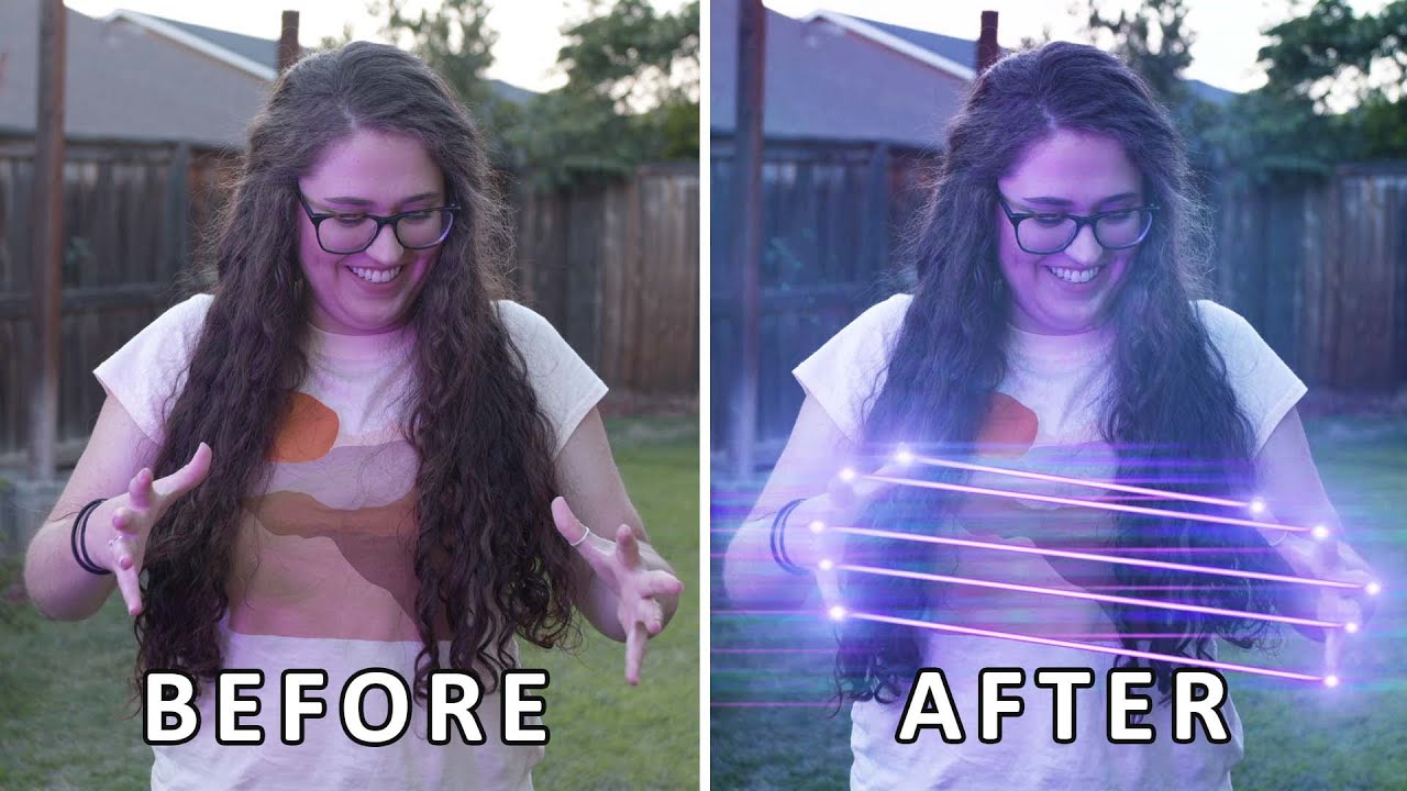 How to track glowing lines effect for your videos | After Effects ...