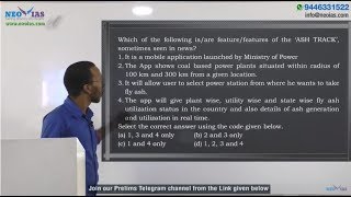 Ash Track Mobile App Prelims Important Model Question Solved Environment Ekam Ias