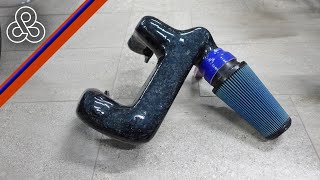 A78 Forged carbon intake runner. Number 1 of 10 items to get the Arete supercar running.