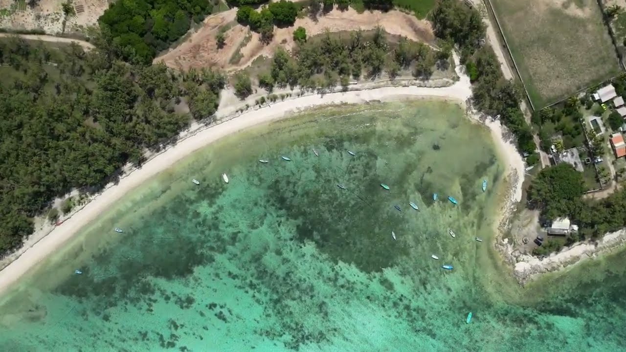 2025 04 16 MAURITIUS - AERIAL - RODRIGUES ISLAND - GRAVIER BEACH