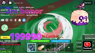 USING DOUGH TO REACH 3MIL HONOR IN BLOXFRUITS
