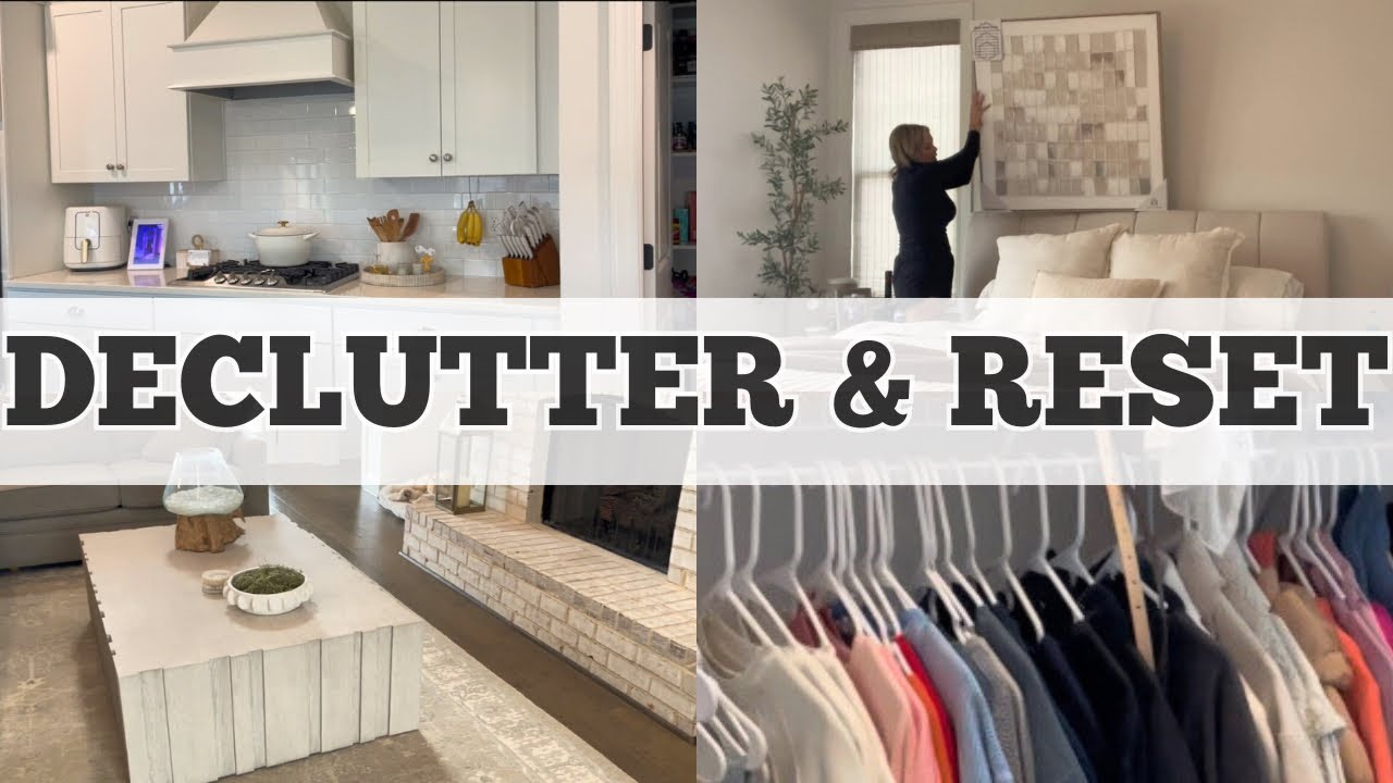Post Vacation Declutter & Home Reset | Realistic Cleaning + Laundry