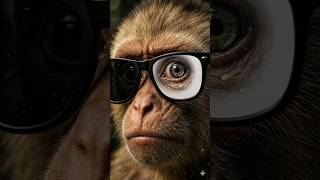 Lion Tried to Attack… But This Monkey Was the Real Boss 😳🔥#bossmonkey #monkeyvslion #viralshorts #ai
