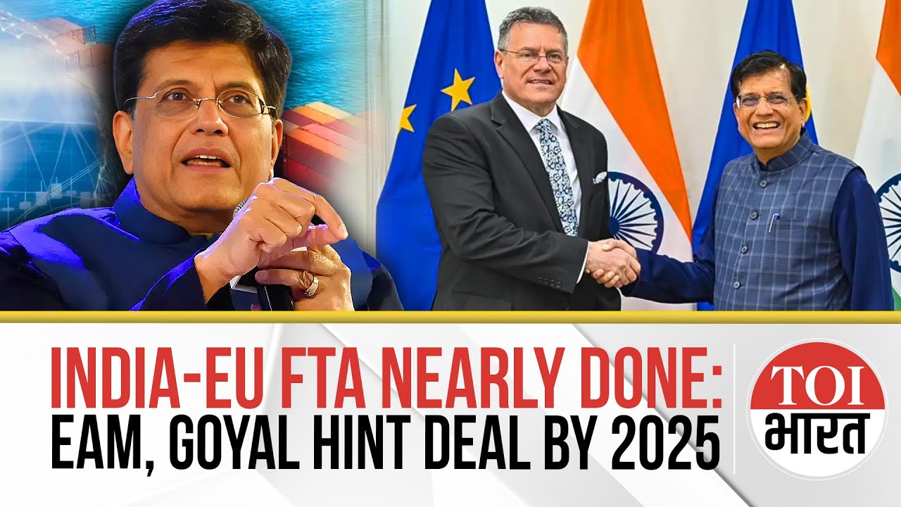 India-EU Free Trade Agreement Within Reach, 90% Market Access Agreed: Piyush Goyal And S Jaishankar
