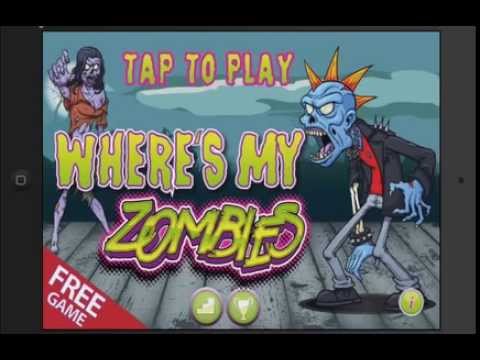 Where's My Zombies - Find The Ball Shell Game Cocos2D iOS Universal Source Code