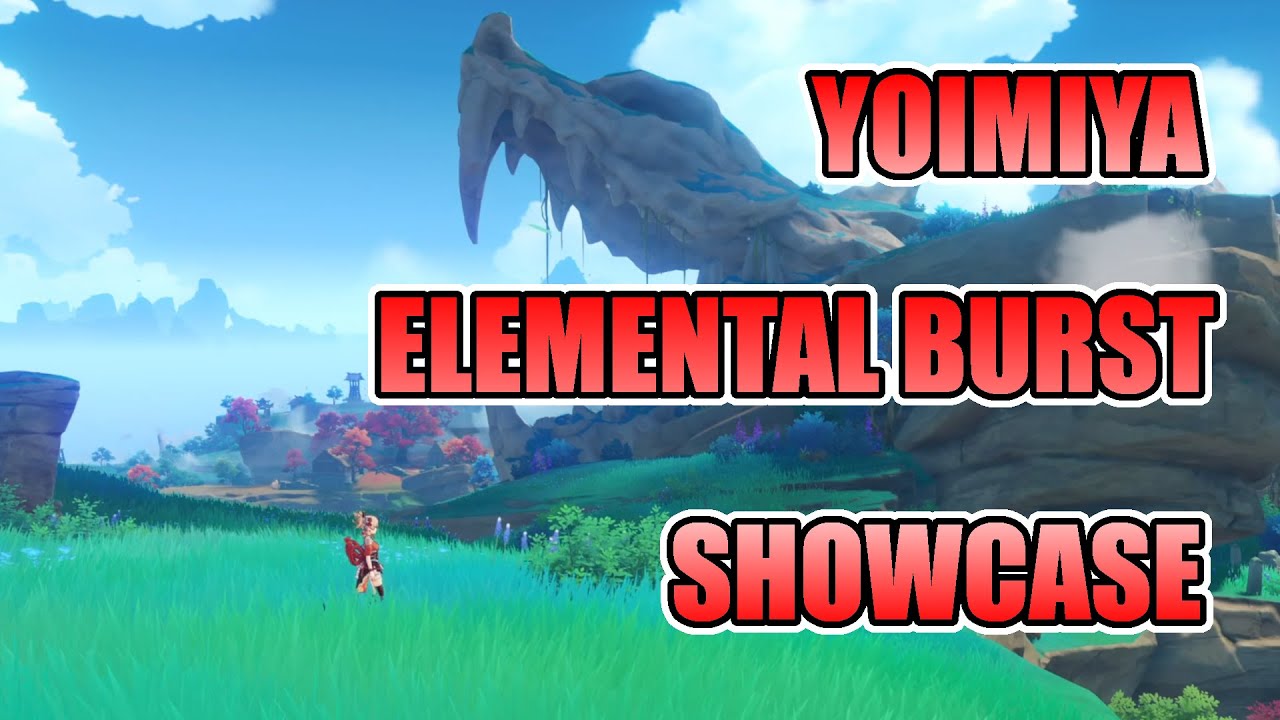 Yoimiya Elemental Burst Showcase