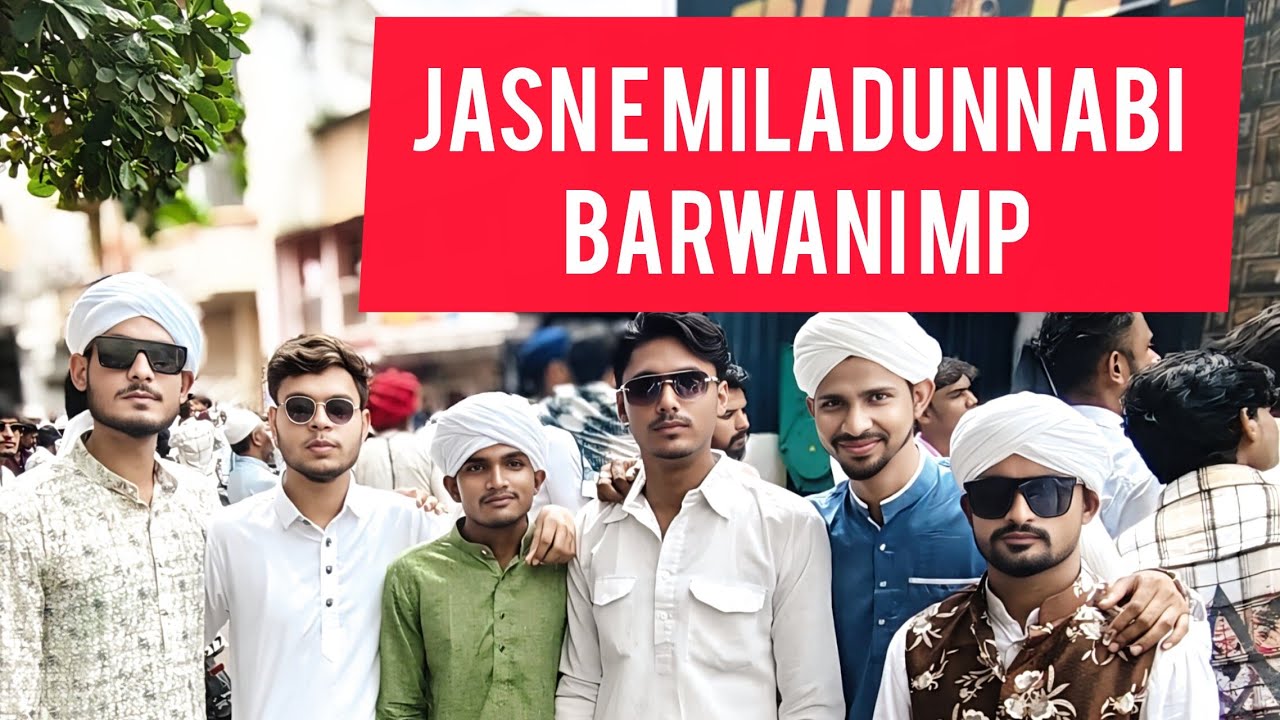 5/9/25 barwani jasne Eid miladunnabi program vlog by mk monu