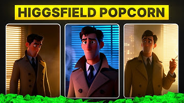 Create Full Ai Movies With Consistent Characters & Unlimited AI Image Generator 🔥 Higgsfield Popcorn