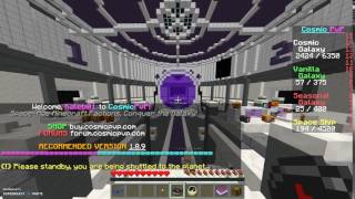 How to fix bug! CosmicPvP - Wont connect to 1.9