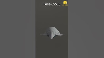 Cloth Simulation Physics in Action! 4k to 65k faces 🎥✨Blender 3D cloth Simulation #clothing #physics