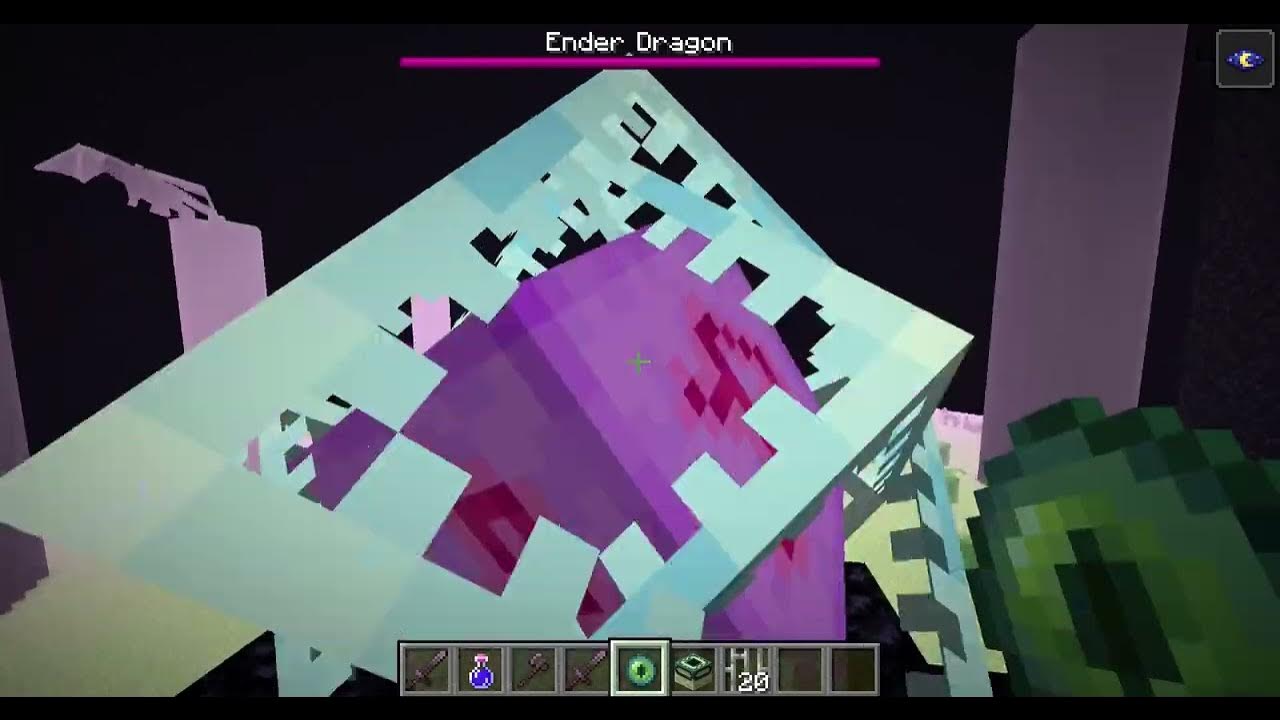 The easiest way to defeat the ENDER DRAGON!!! YouTube