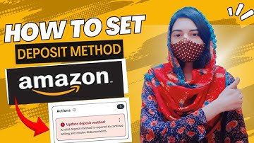 How to add/update deposit method on Amazon | how o add payment method on amazon #Amazon