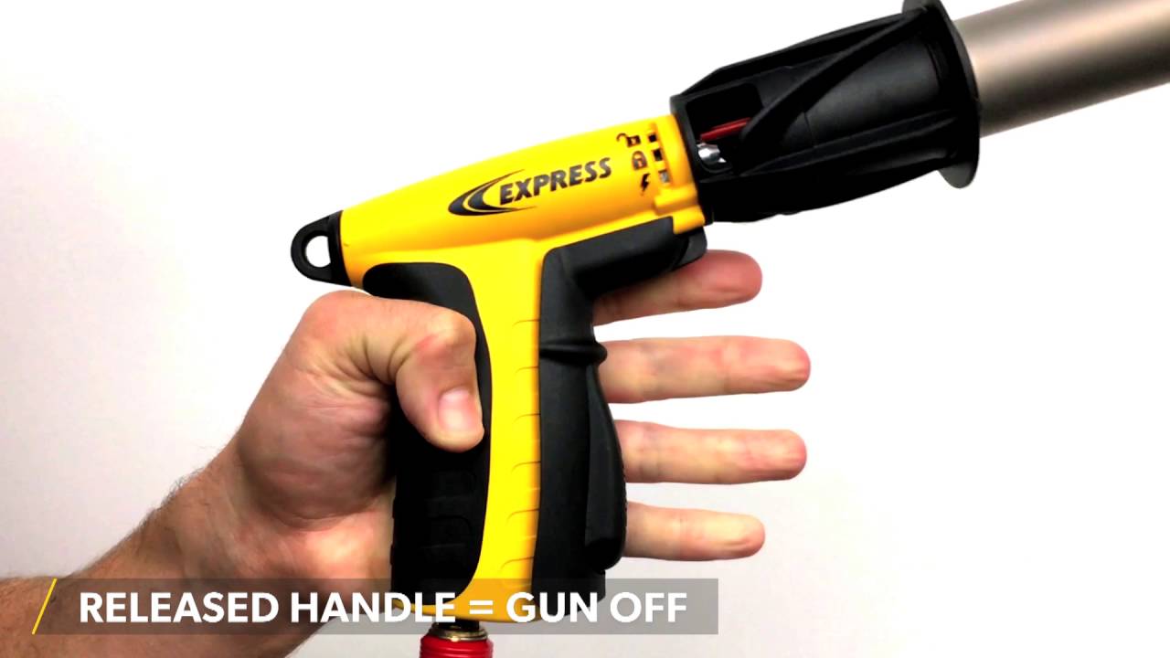 Teaser Hornet heat shrink gun by EXPRESS Shrink wrapping GB 