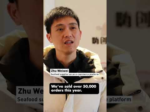 Seafood sales are