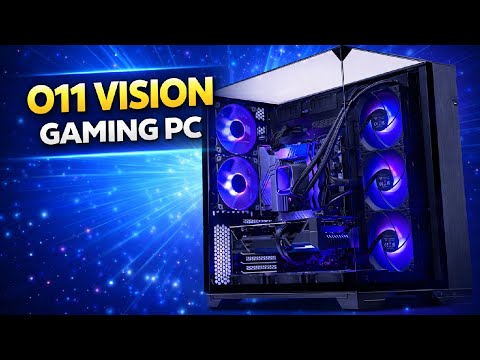 This Skytech O11 Vision Gaming Pc Is Awesome -  Nvidia 5080 Gpu X Amd 9900x3d