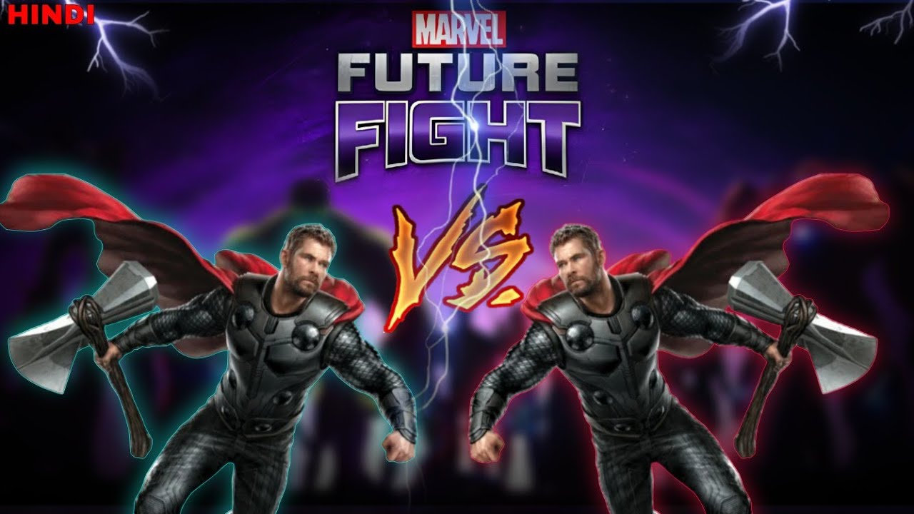 Thor vs Fake Thor Gameplay | Funny Marvel Future Fight Video | Sky Realm Gaming
