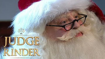 Text Santa: Santa Provides Evidence In Court From His Chief Elf | Judge Rinder