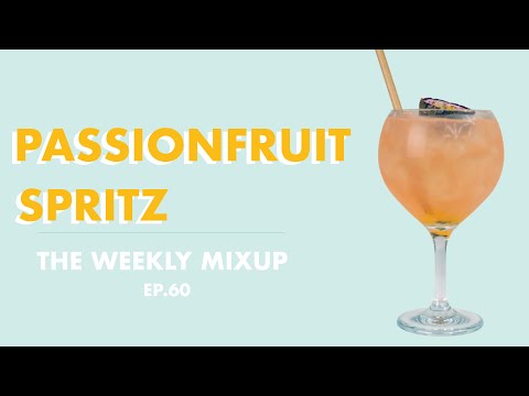 HOW TO MAKE A PASSIONFRUIT SPRITZ 🌞
