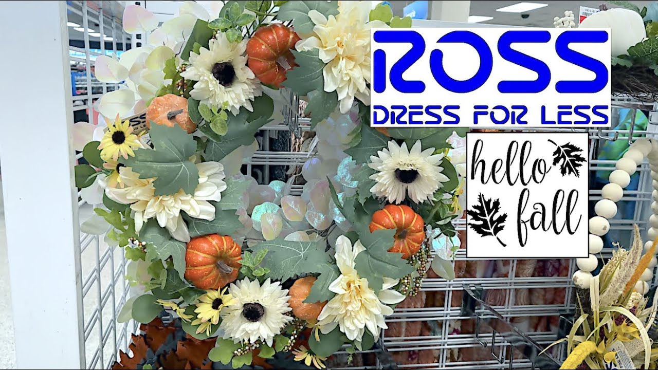 ROSS DRESS FOR LESS SHOP WITH ME 2022 FALL DECOR, HALLOWEEN DECOR