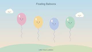 Floating Balloons 🎈 | Gentle Animation & Original Music