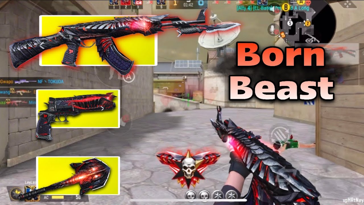 CrossFire Legends: Test AK47 Vip Born Beast (full set)