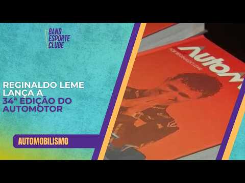 Reginaldo Leme launches the 34th annual motorsports yearbook