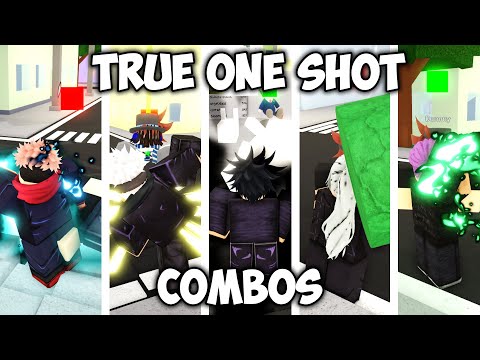 TRUE ONE SHOT COMBOS FOR EVERY CHARACTER (Jujutsu Shenanigans)