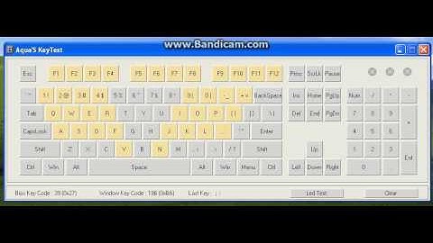 Ducky DK9000G2 (generation two) Keyboard (USB): N-Key rollover test