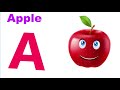 Learn The ABC Phonic Song with APPLE as Your First Lesson-ABC Songs, ABCD, Nursery Rhymes, Baby Song