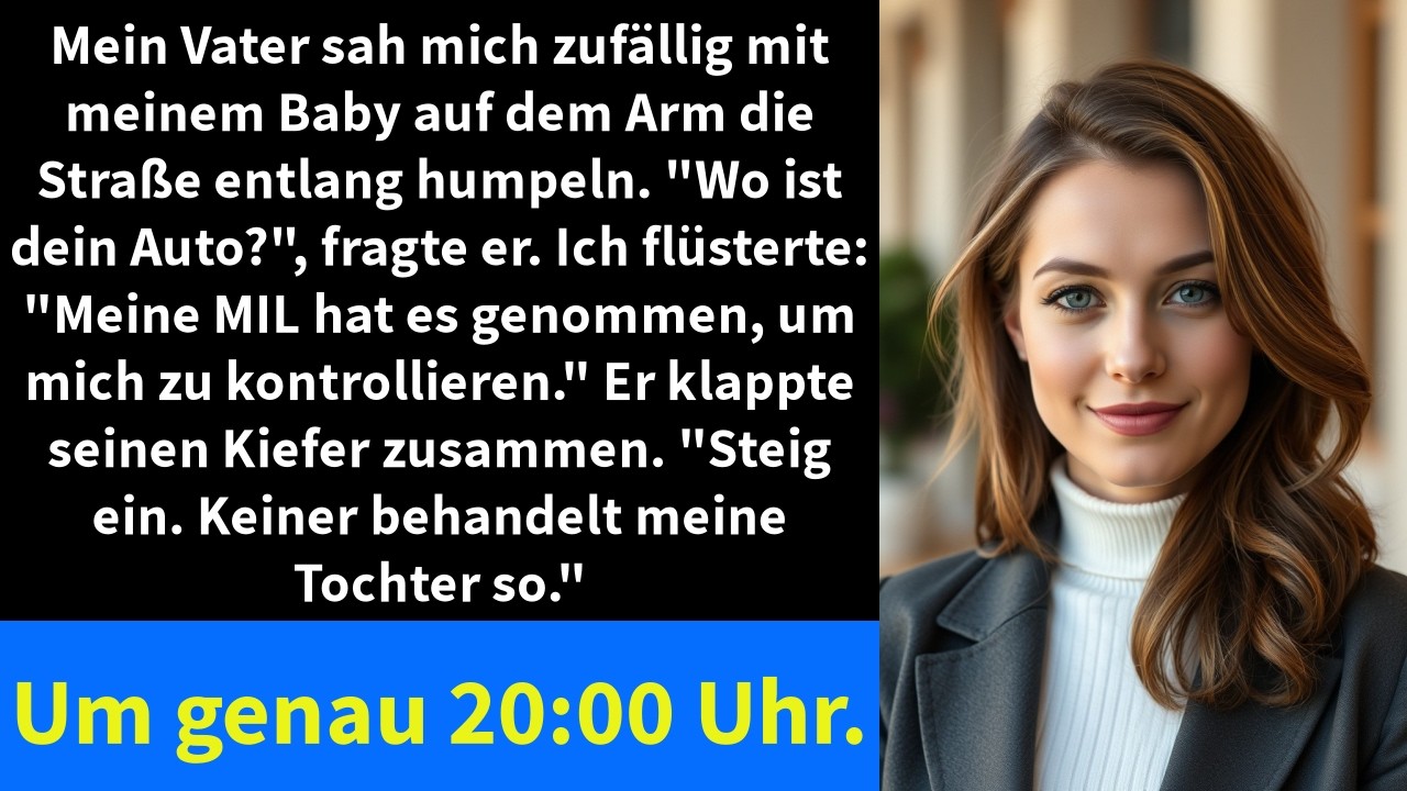 In der Nacht, als mein Vater mich auf der Huthorne Avenue fand, konnte ich meinen rechten Fuß kaum belasten. Meine Tochter klammerte sich weinend an meine Brust, jeder Schritt ein stechender...