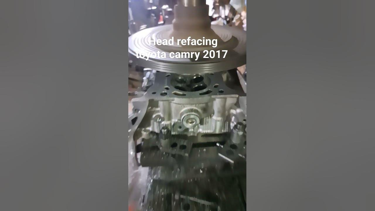 toyota automobile head refacing YouTube