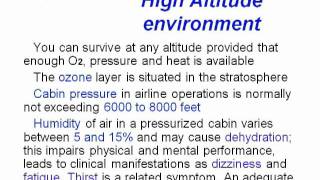 CATS ATPL HPL High Altitude Flight