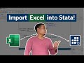 How to Import Excel File Into Stata! (No Coding)