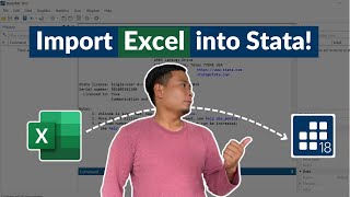 How to Import Excel File Into Stata! (No Coding)