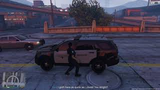 LSPDFR Officer Activated Panic Button | GTA V