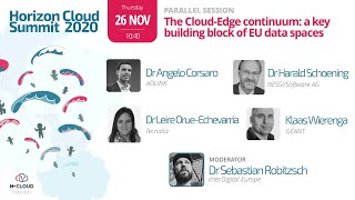 Parallel Session: The Cloud-edge continuum: A key building block of EU data spaces