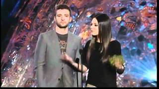 Justin Timberlake gropes Mila Kunis and flirts