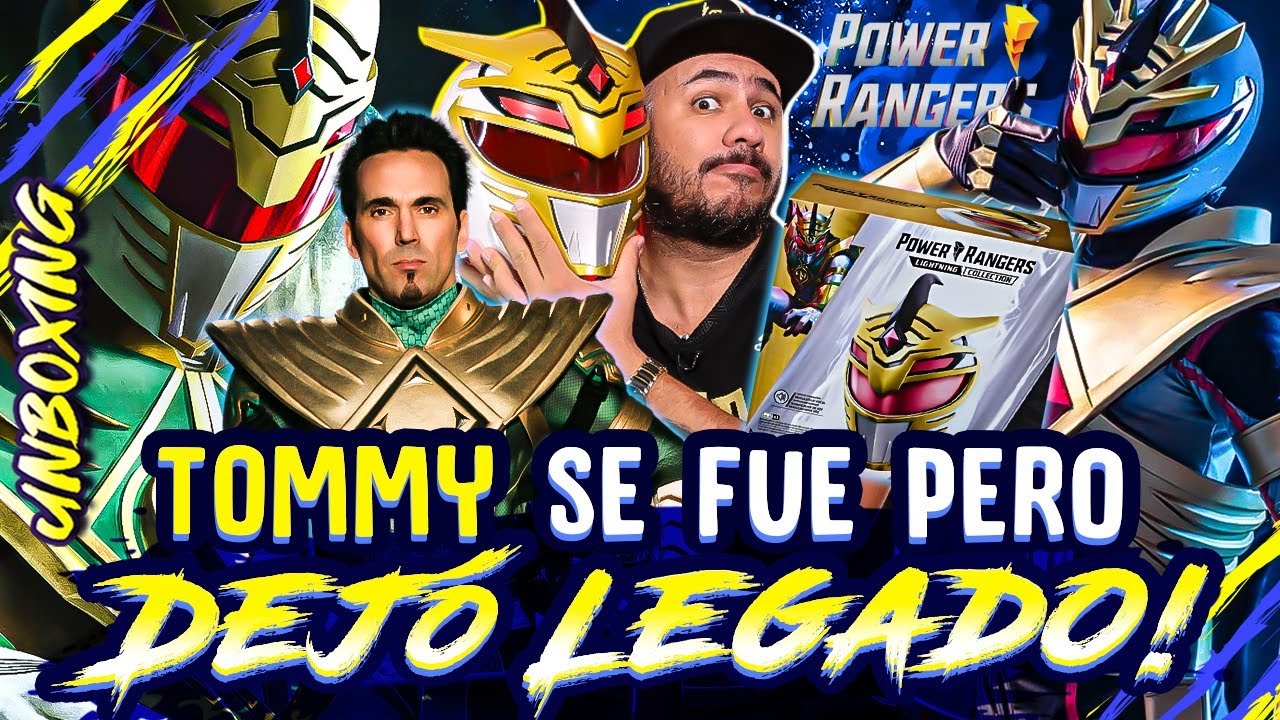 Casco Power Rangers LORD DRAKKON Lightning Collection #Unboxing - YouTube
