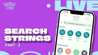 LIVE | Level UP with Ksuella — Search Strings Part 2 Advanced w/ Terminal from @PoGoTipsOfficial Profile
