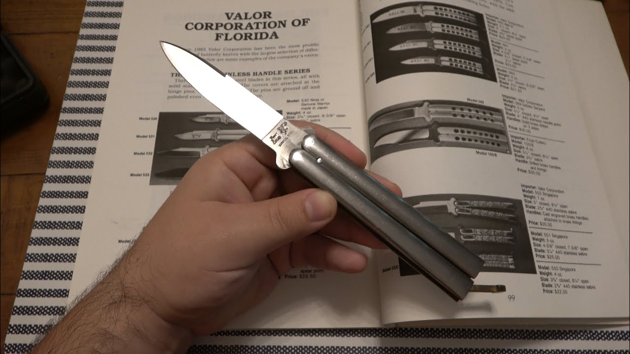 KNIFE TRADE : Brous B3 & Frost Cutlery Model 100 Balisongs...Great Knife From A Great Guy !