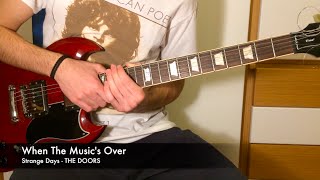 When The Music's Over - Guitar Tutorial