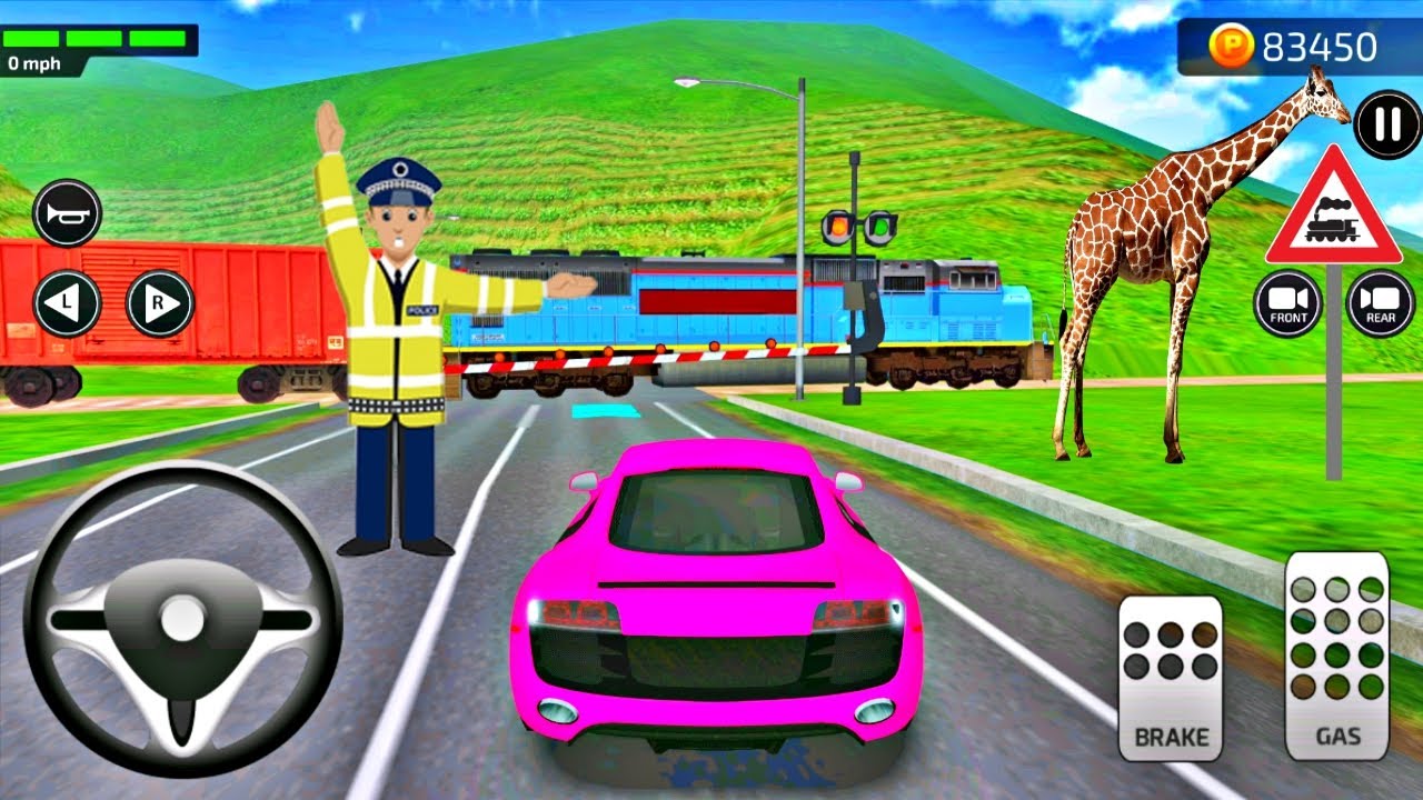 Parking Frenzy 2.0 3D Game - New Railway Station Car City Driving - Android IOS Gameplay