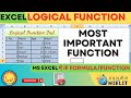 Logical Function in MS Excel | Best formula in MS Excel | Important function of excel