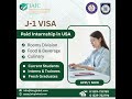🌎✈ Start Your Career in the USA with J-1 Visa!