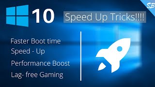 5 Steps to make Windows 10 SUPER LIGHT for performance & gaming!!!!
